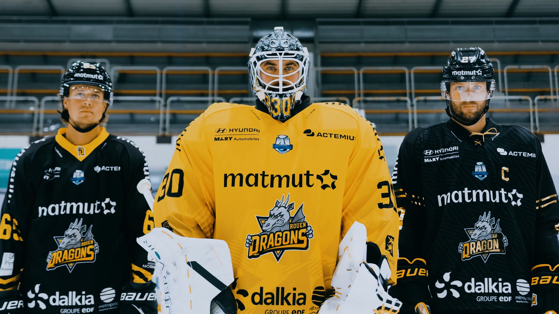 4ème année aux côtés des Dragons de Rouen